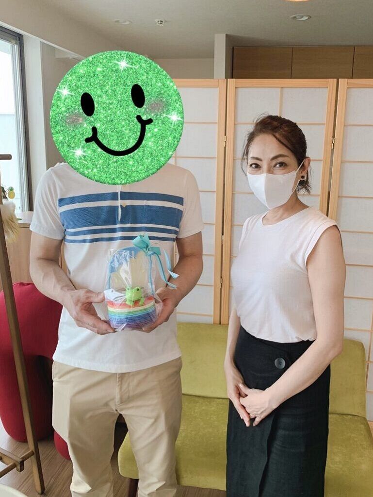 Fさんと松岡代表